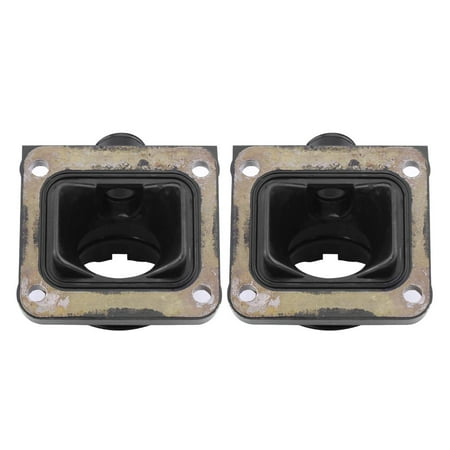 KSTE 2Pcs Motorcycle Carb Carburetor Intake Manifold Boot Joint Compatible with YAMAHA RD350LC RZ350L YFZ350